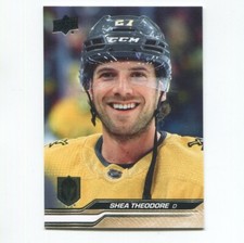 2023-24 Upper Deck Hockey Series 2 Shea Theodore Base #435 Vegas Golden Knights
