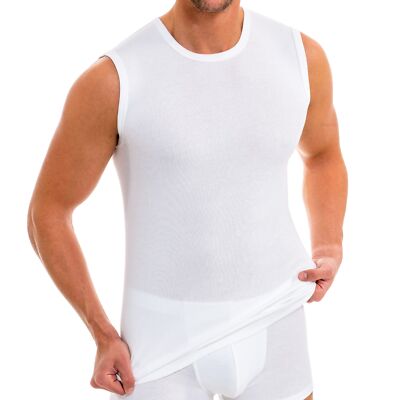 HERMKO Tank Top Muskelshirt Unterhemd Atlethic Vest Basic Bio-Baumwolle 3040