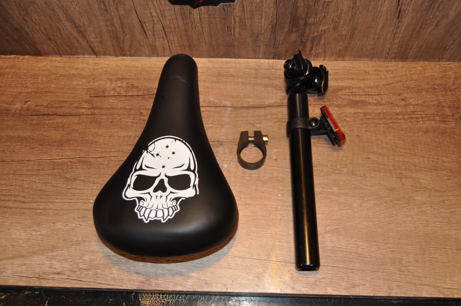 20' BMX Bike Seat Saddle  (25.4 250MM Seatpost  Clamp included) Child Bike Seat.