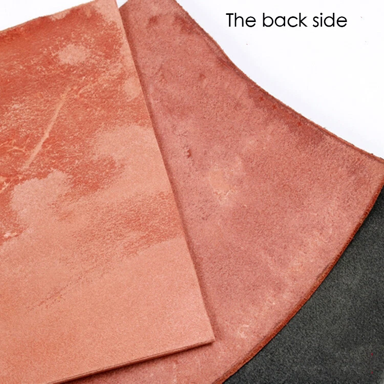 Material de funda/cinturón artesanal de cuero de vaca curtido vegetal de 3-4 mm de espesor Foto 4 de 4