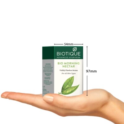 Biotique Bio Morning Nectar Visibly Flawless Serum 40ml With Free Shipping