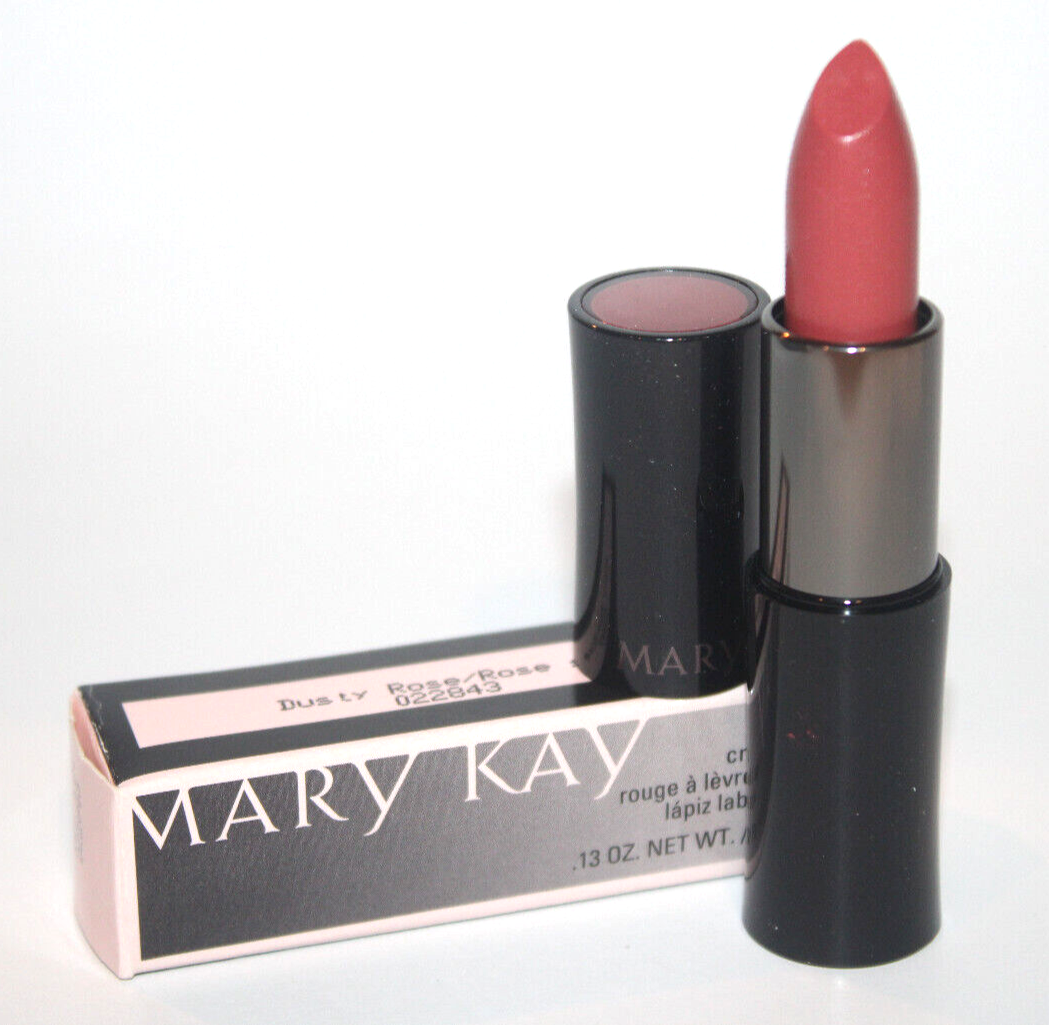 MARY KAY Dusty Rose Pink Creme Lipstick .13 oz. 022843 Retired NEW