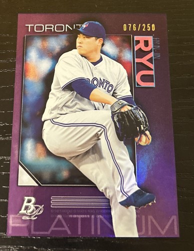 2020 Bowman Platinum Hyun-Jin Ryu Purple /250 | eBay