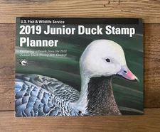 Official 2019 Junior Duck Stamp Calendar - LotP - Features 2018 winning stamp