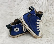 CONVERSE ALL STAR Chuck Taylors Blue Sneakers Toddler Size US 6 EUR 22