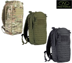 camo one strap backpack