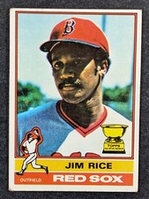 1976 Topps Baseball #340 Jim Rice Boston Red Sox