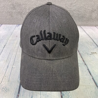 Callaway Golf Hat Cap Gray Snapback Dancing Rabbit Club Embroidered Casual
