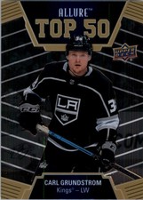 2019-20 Upper Deck Allure Top 50 #T507 Carl Grundstrom - HKY