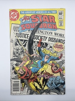 ALL-STAR SQUADRON #7 (DC Comics) 1982   The Greatest Heroes Of All Time 