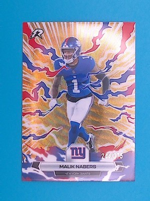 2025 Topps Resurgence - Malik Nabers #73 Bronze Surge 244/375
