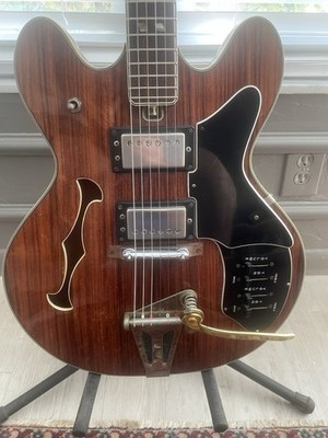 National EG 685-2RG Electric Arch Top Guitar 1970 s MIJ     SEE VID  REDUCED !!