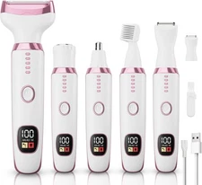 Electric Razor Shavers for Women 5 in 1 Shaver Women,Cordless... 