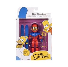 The Simpsons Ned Flanders Ski Outfit 5" Jakks Pacific Action Figure Wave 6 2025