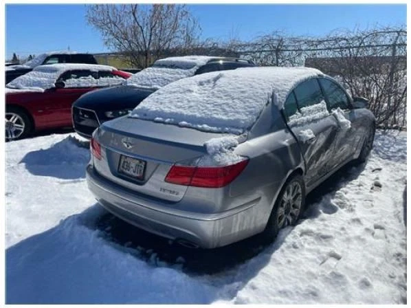 Passenger Right Sun Visor Sedan With Sunroof Fits 09-14 GENESIS 4051257 Foto 3 de 4