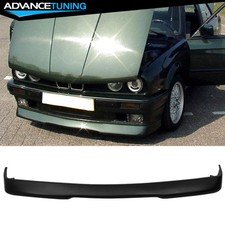 Fits 84-92 Bmw E30 3-series Rg Style Unpainted Pu Front Bumper Chin Lip Spoiler Fits 84-92 Bmw E30 3-series Rg Style Unpainted Pu Front Bumper Chin Lip Spoiler