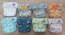 8 bambino mio Windeln Stoffwindeln mit extra Einlage Größe verstellbar