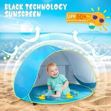 Beach Tent Toddlers Pool Tents Pop up Portable Toys Sun Shelter UV Protection Sh