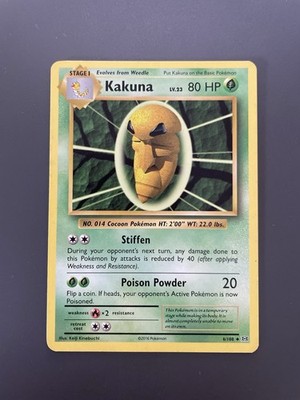 2016 Pokemon TCG - XY Evolutions - Regular Kakuna 6/108