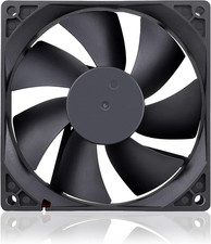 92Mm X 92Mm X 25Mm 90Mm 3.6 Inches 12V Brushless DC Cooling Fan 2 Pin