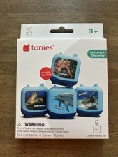 Clever Tonies Set: Marine Life-Audio Characters-Set of 4-NEW FACTORY SEALED