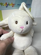 NEW Kelly Baby Lamb 10" Plush Rattle Clip-On Lovey Toy Kellybaby Pram Toy U17