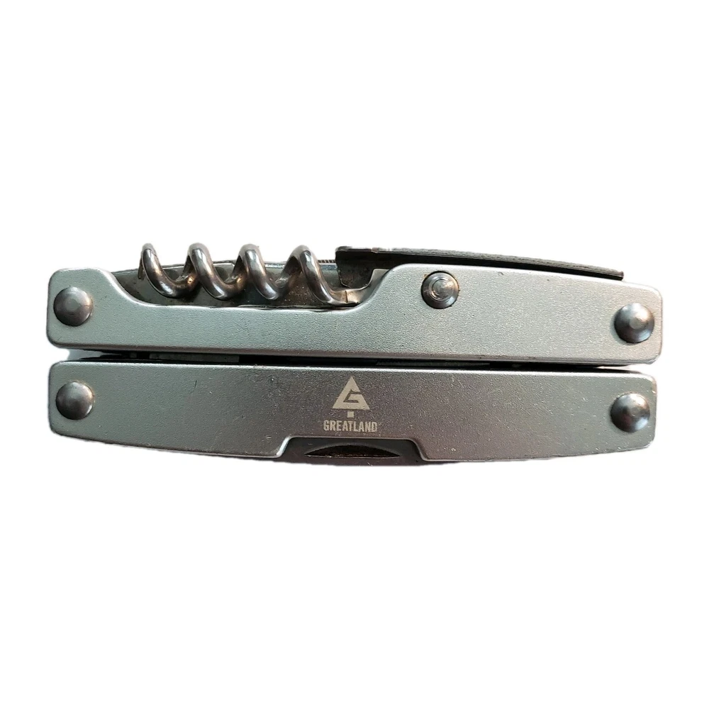 Stainless Steel Multi Tool with 13 Functions - Greatland Survival Pocket Knife and Pliers