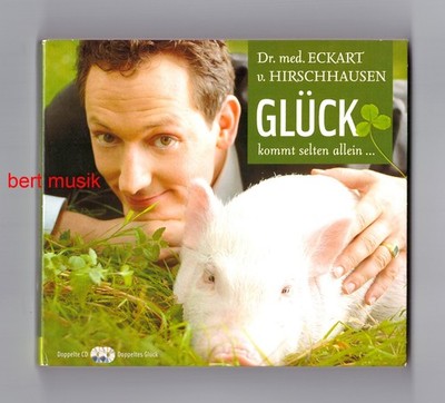 2 CD Set Dr. med. ECKART v. HIRSCHHAUSEN GLÜCK kommt selten allein   HÖRBUCH