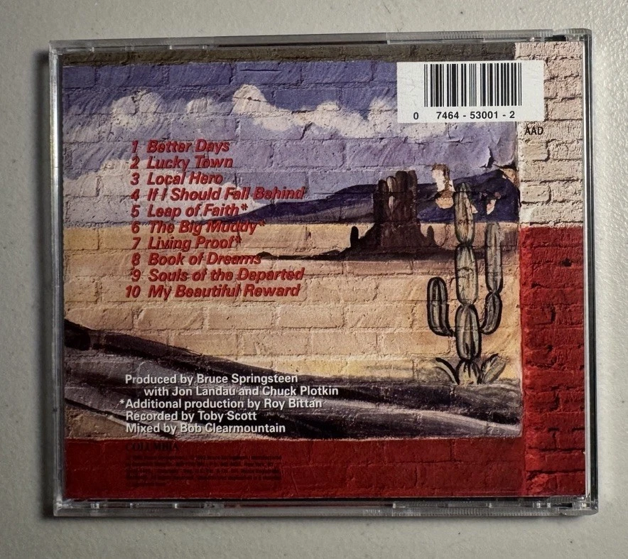 BRUCE SPRINGSTEEN - 2 CD Lot: Greatest Hits + Lucky Town - VERY GOOD! FREE S/H - Image 4 of 4