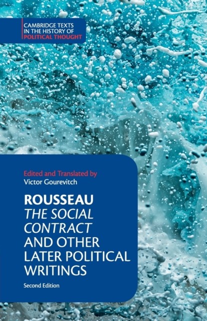 Rousseau The Social Contract and Other Later  by Jean Jacques Rousseau PAPERBACK