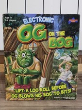 Electronic Og On The Bog Game - Steal Rolls Before He Blows. Brand New, Fun Game