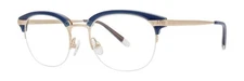 Original Penguin The-Park Eyeglasses Eye Glasses Navy-Gold Authentic New 49mm Me