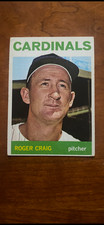1964 Topps Roger Craig #295 NY Mets Vintage MLB Baseball Card VG/EX