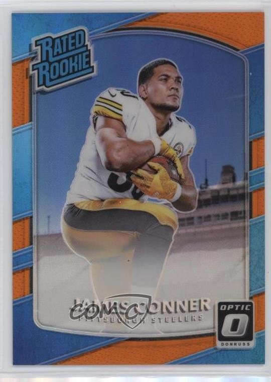 2017 Donruss Optic Rated Orange Prizm 110/199 James Conner #172 Rookie RC 14md