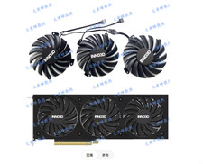 For INNO3D RTX3080 3080ti X3 Black Gold Edi Graphics Card Cooling Fan CF-12910S