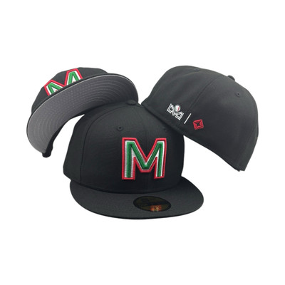 Mexico World Baseball Classic hat New Era 59Fifty Fitted black Cap