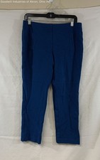 Chico's Women's Blue Pull On Stretch Ankle Pants Size 0.5