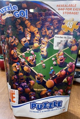 NEW SEALED Illumination Entertainment Despicable Me Minion Made Puzzle 11.2''x12''