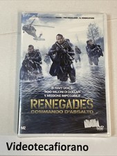 RENEGADES commando d'assalto (2017) dvd nuovo sigillato