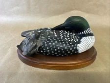 Delta Waterfowl Loons, J.B. Garton Heritage, Wooden Stand Mini Decoy Decor