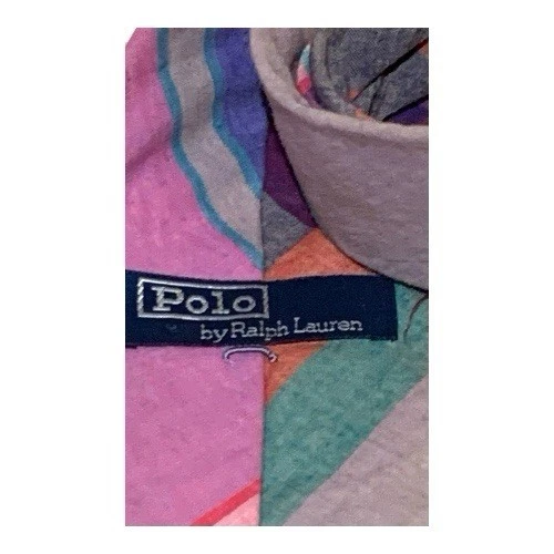 Corbata a cuadros Ralph Lauren Madras vintage años 80 Foto 4 de 4