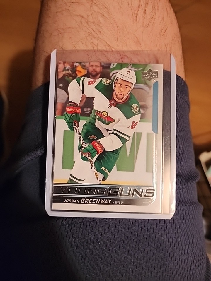 2018-19 Upper Deck - Young Guns Jordan Greenway #213 (RC)