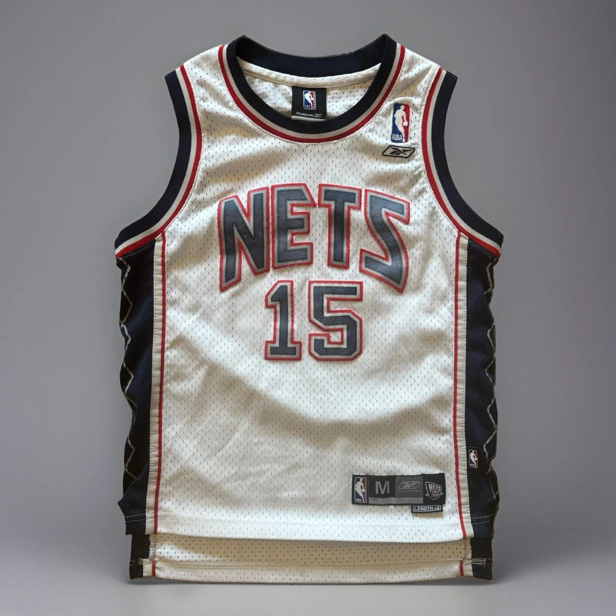 リーボック NBA NETS ビンスカーター ゲームシャツ ノースリーブ リーボック NBA NETS ビンスカーター ゲームシャツ ノースリーブ