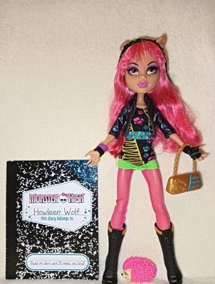 Monster High Howleen Wolf - 13 Wishes. EX DISPLAY & TOTALLY COMPLETE SIBLING!