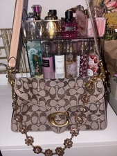 Coach Signature Tabby Shoulder Bag Turn Lock ...