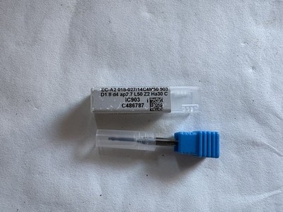 EC-A2 018-027/14C4M50 IC903 1,8mm Schaftfräser Rippenfräser CNC Fräsen