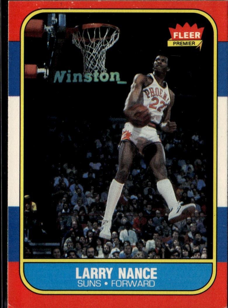 1986-87 Fleer #78 Larry Nance