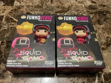 NEW Squid Game Pop! Funkoverse Strategy Game Expansion Pack + Chase Pack NIB