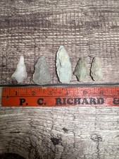 Eastern North Carolina Arrowheads Field Finds Lot Of  5 Dd