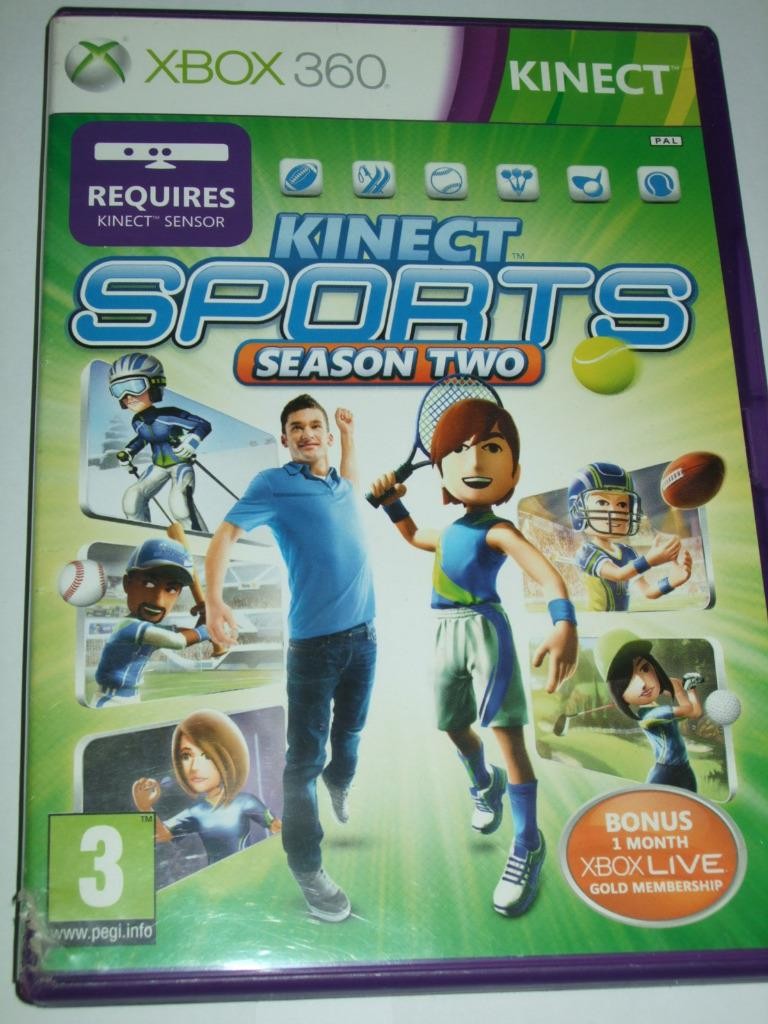 Kinect Sports Season 2  Xbox 360 Kinect UK PAL ""FREE UK P&P""